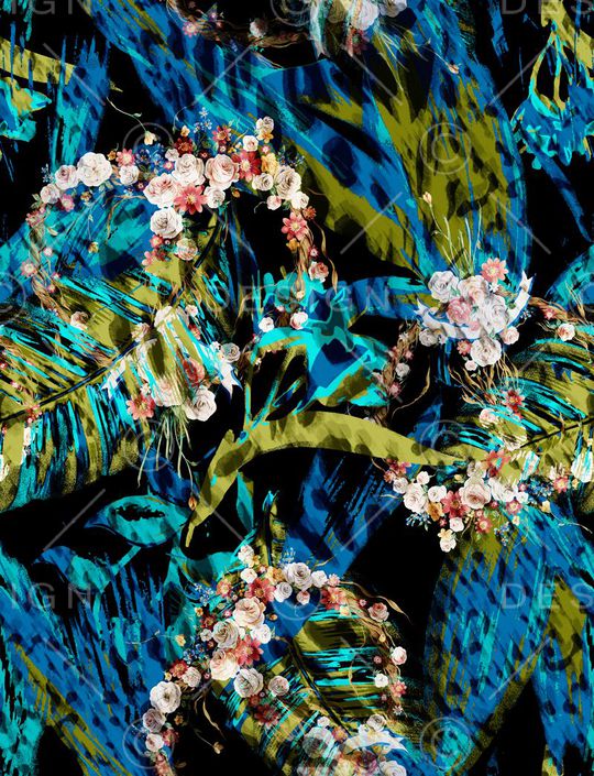 动物纹 豹纹印花华亿平台图片