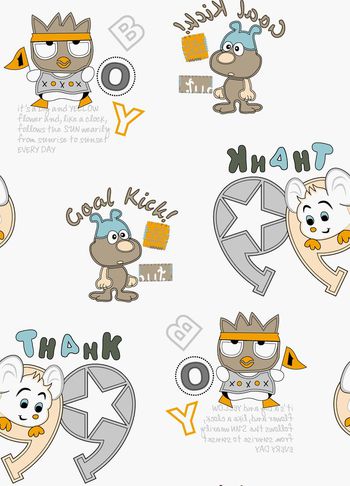 卡通印花华亿平台图片