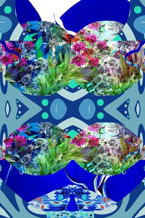 抽象印花华亿平台图片