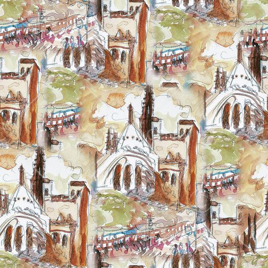 风景印花华亿平台图片