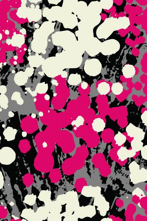 斑点迷彩印花华亿平台图片