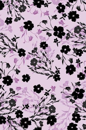 水墨风印花华亿平台图片