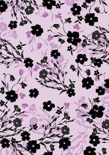 444849-时尚大牌电脑手绘分色水墨风花卉男女