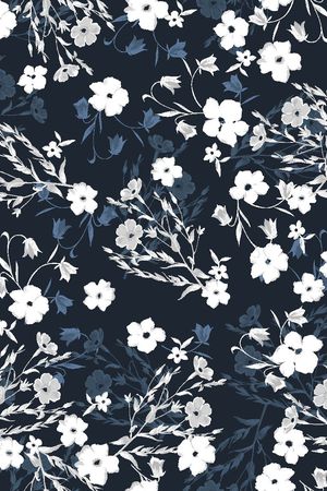 水墨风印花华亿平台图片