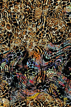 抽象印花华亿平台图片