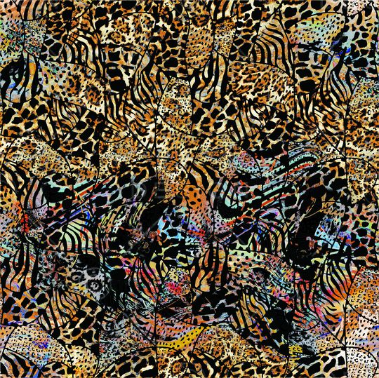 抽象印花华亿平台图片