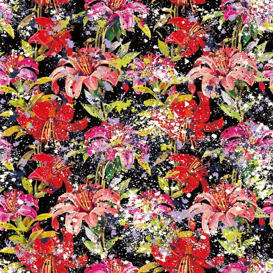 抽象印花华亿平台图片