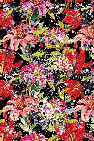 抽象印花华亿平台图片