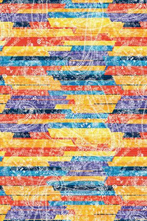 抽象印花华亿平台图片