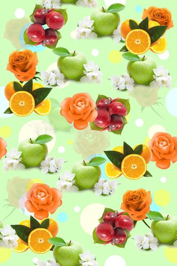 水果印花华亿平台图片