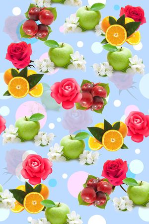 水果印花华亿平台图片