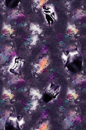 牛仔印花华亿平台图片