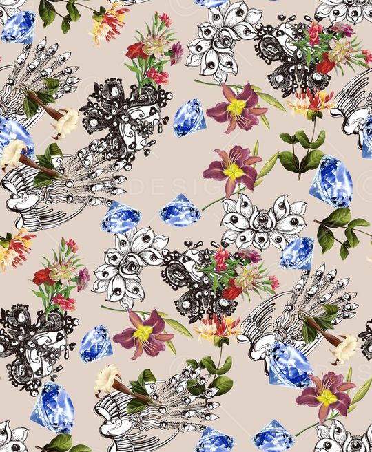 流行时尚印花华亿平台图片