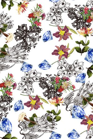 流行时尚印花华亿平台图片