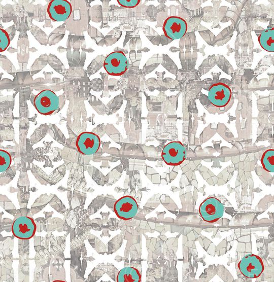 波点印花华亿平台图片