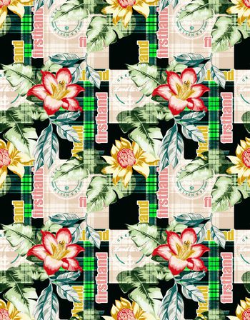 热带印花华亿平台图片