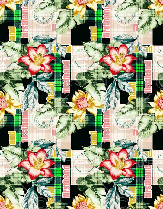 热带印花华亿平台图片