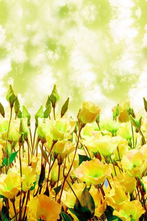 清新印花华亿平台图片