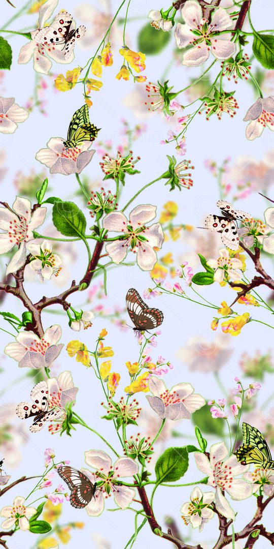 小清新印花华亿平台图片