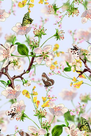 小清新印花华亿平台图片