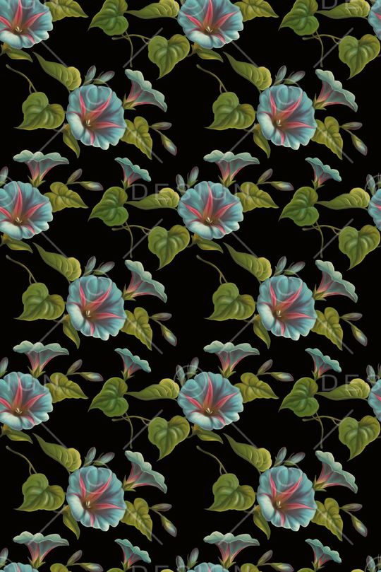 简约时尚小清新印花华亿平台图片