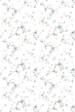 玉兰花印花华亿平台图片