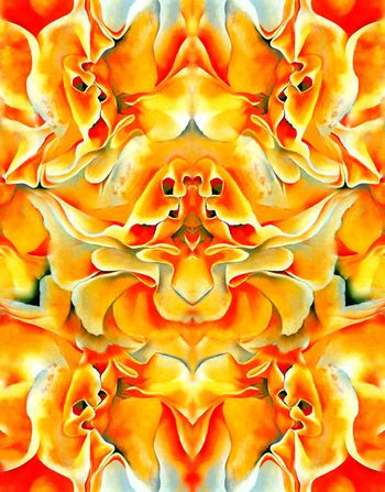 抽象印花华亿平台图片