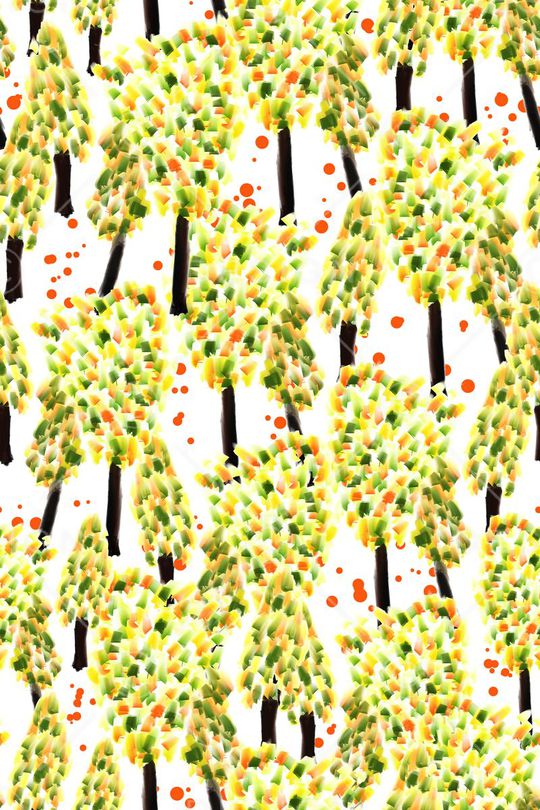 手绘类印花华亿平台图片