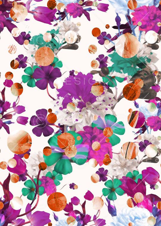 抽象印花华亿平台图片