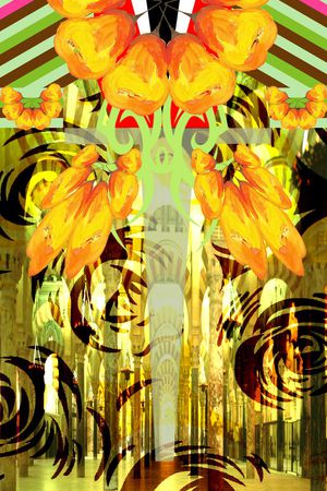 流行印花华亿平台图片