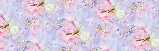 花鸟印花华亿平台图片