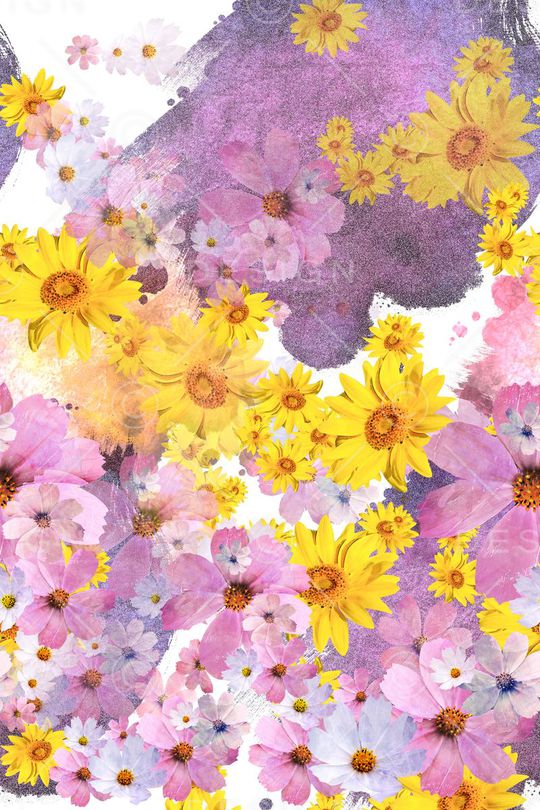 粉色印花华亿平台图片