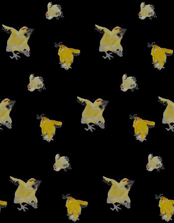 水墨手绘印花华亿平台图片