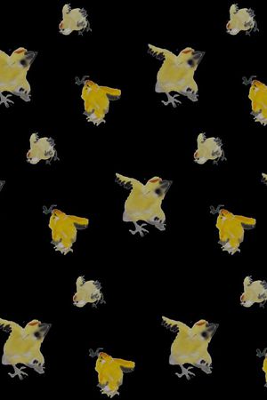 水墨手绘印花华亿平台图片