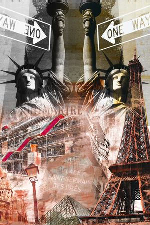 埃菲尔铁塔印花华亿平台图片