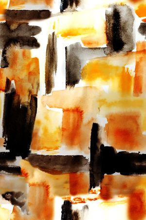 抽象色彩拼接水彩色块印花华亿平台图片