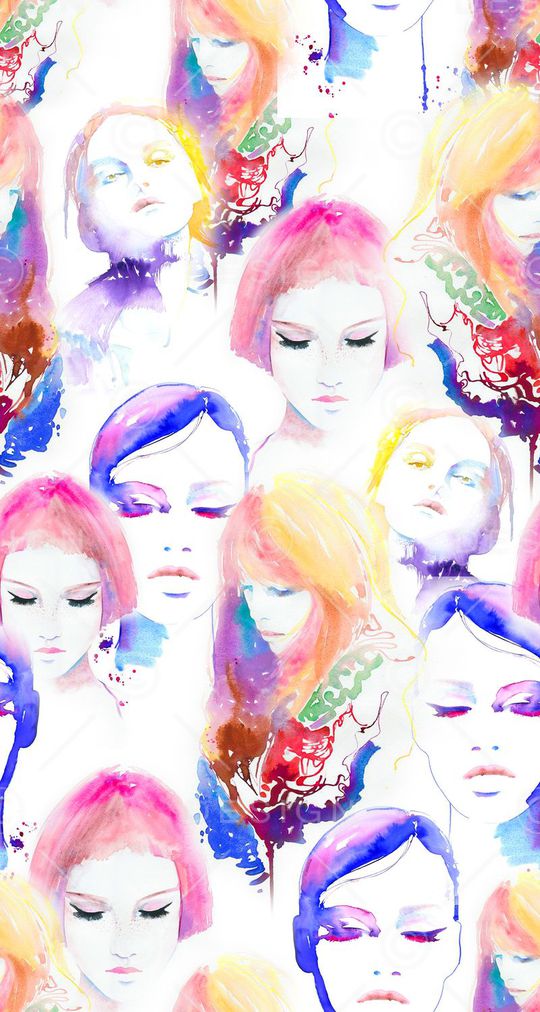 水彩印花华亿平台图片