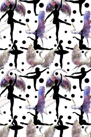 芭蕾舞印花华亿平台图片