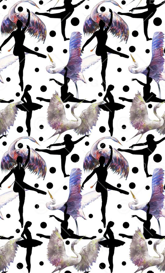 芭蕾舞印花华亿平台图片