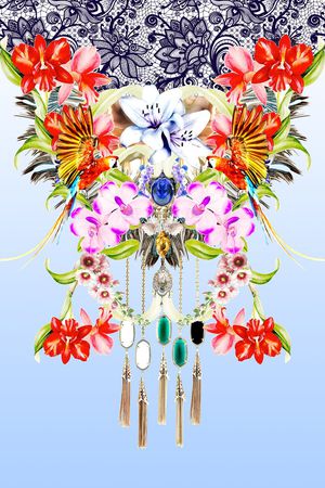 时尚印花华亿平台图片