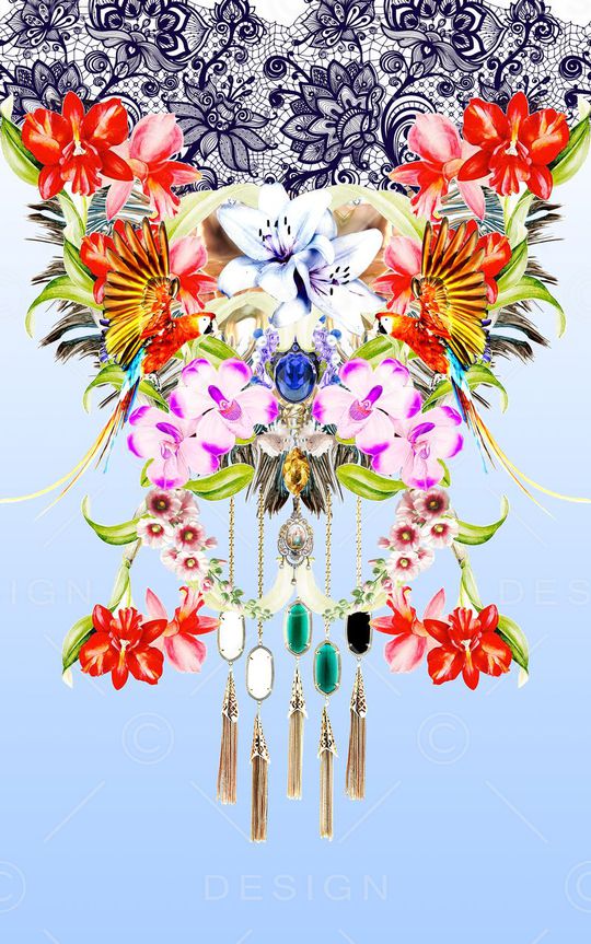 时尚印花华亿平台图片