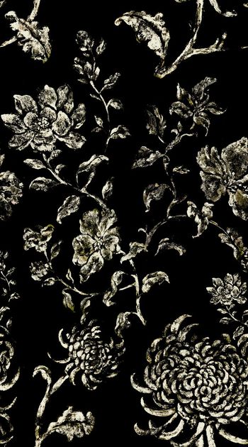 445973-蜡染肌理 大花卉 民族剪影 创意服