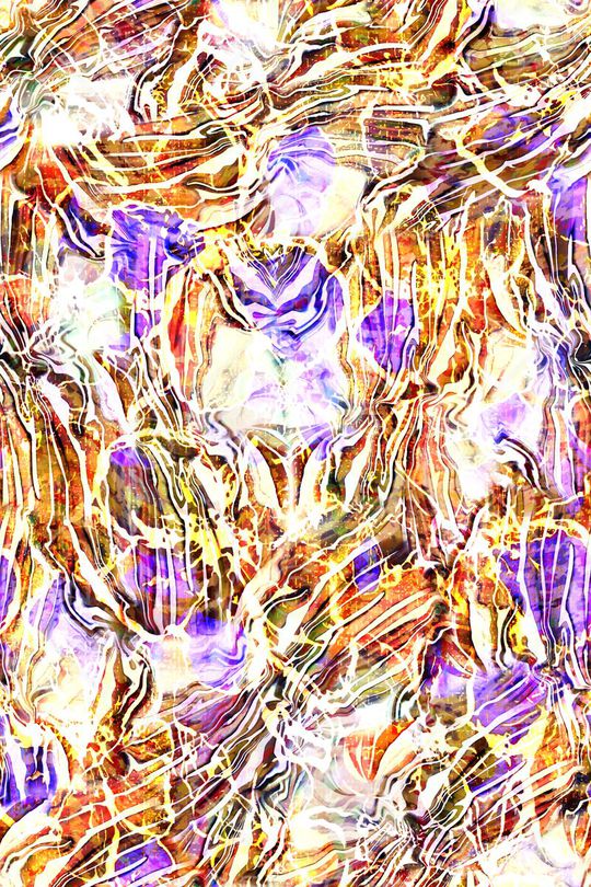 抽象印花华亿平台图片