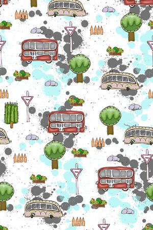 清新组合印花华亿平台图片