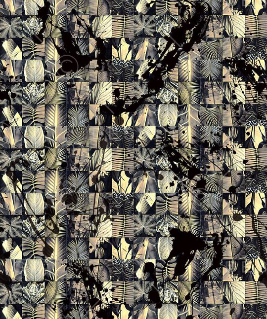 复古印花华亿平台图片