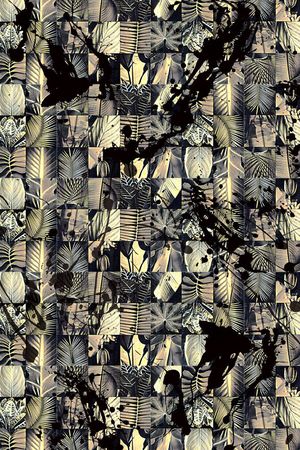 复古印花华亿平台图片