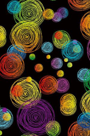 黑底印花华亿平台图片