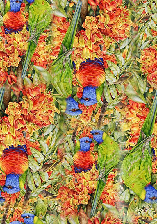 抽象印花华亿平台图片