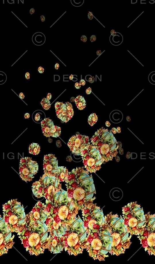 定位花印花华亿平台图片