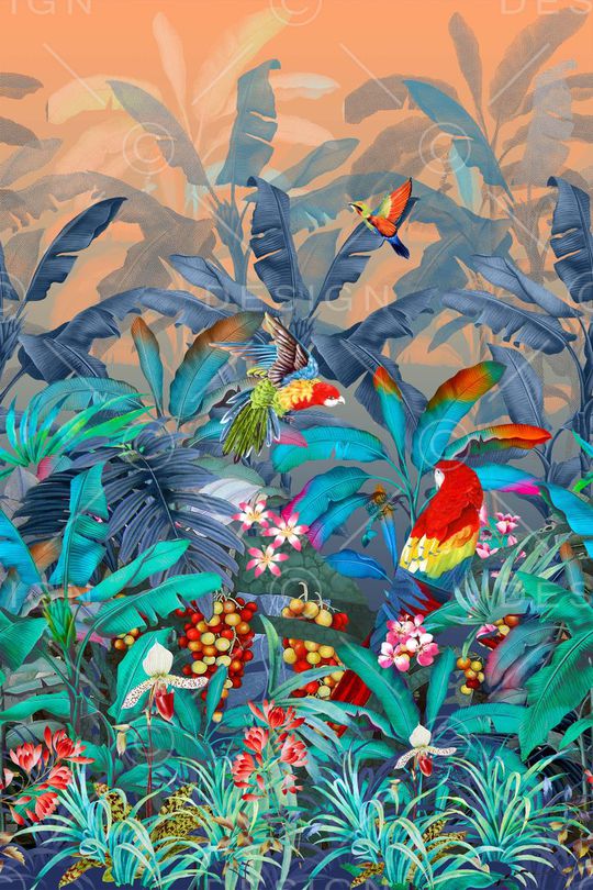 热带印花华亿平台图片